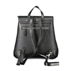 Mario Valentino Nero Polyurethane Women Backpack