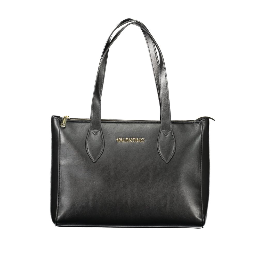 Mario Valentino Black Polyurethane Women Handbag Main image