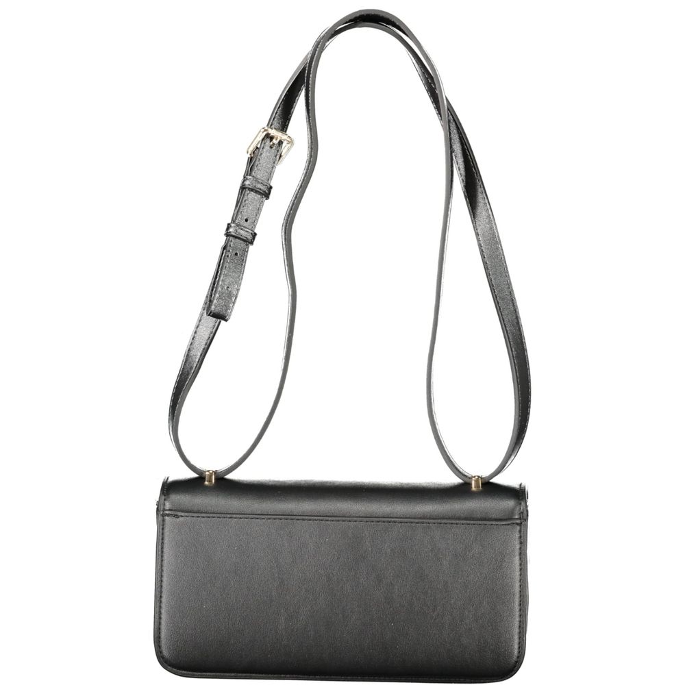 Mario Valentino Black Polyethylene Handbag