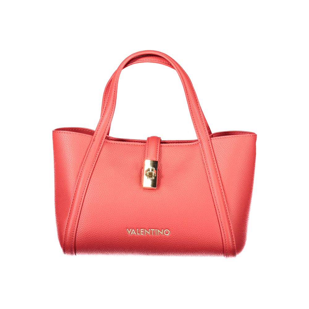 Mario Valentino Red Polyethylene Handbag