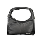 Mario Valentino Black Polyurethane Women Shoulder Bag