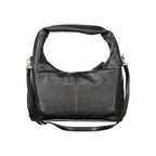 Mario Valentino Black Polyurethane Women Shoulder Bag