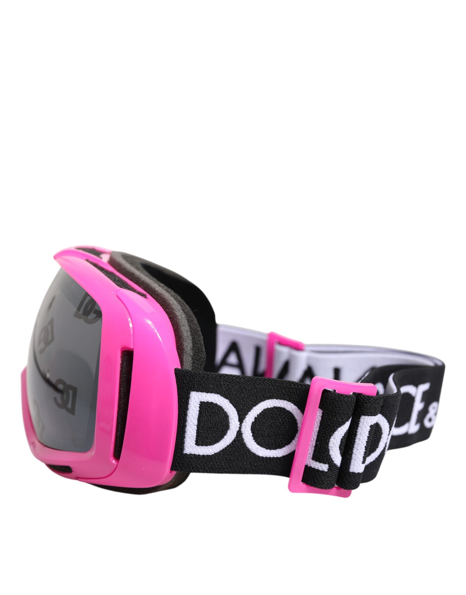 Dolce & Gabbana Fuchsia Pink Logo Ski Goggles DG6182 Mask Sunglasses - ACCEXO