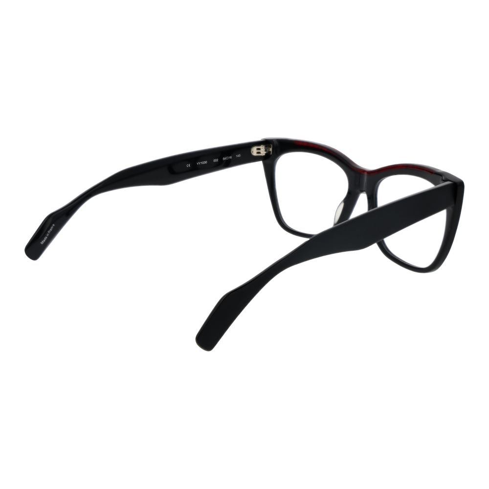 Yohji Yamamoto Black Men Optical Frames - ACCEXO