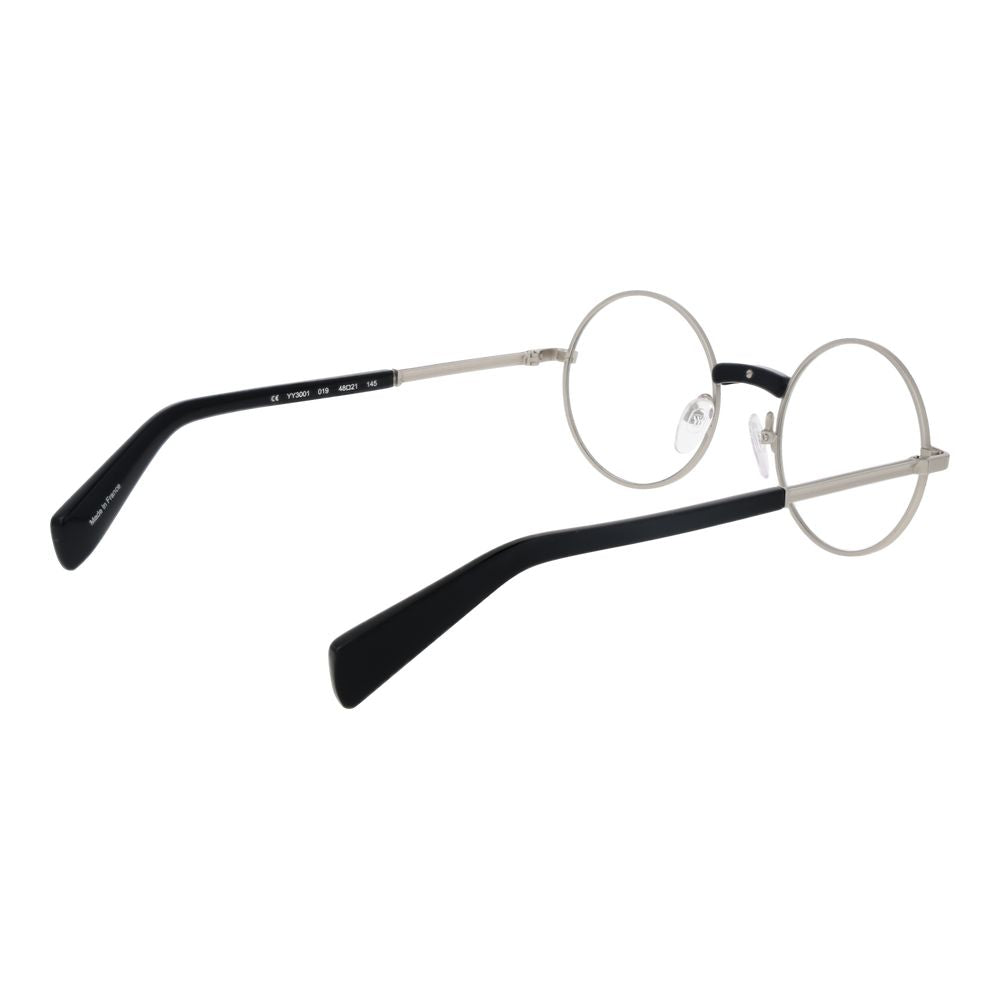 Yohji Yamamoto Silver Men Optical Frames - ACCEXO