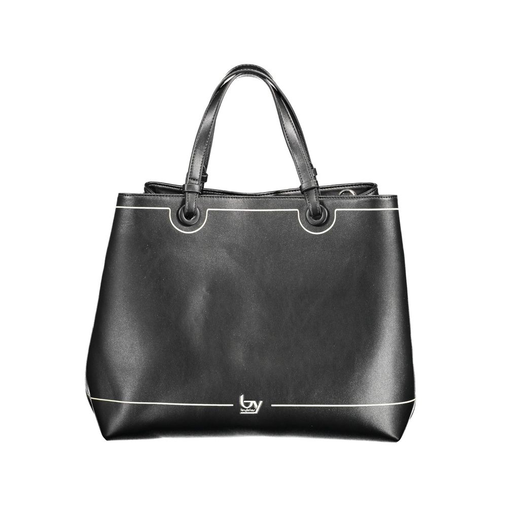 BYBLOS Black Polyurethane Women Handbag Main image