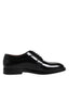 Dolce & Gabbana Black Calf Leather Lace Up Dress Derby Shoes - ACCEXO