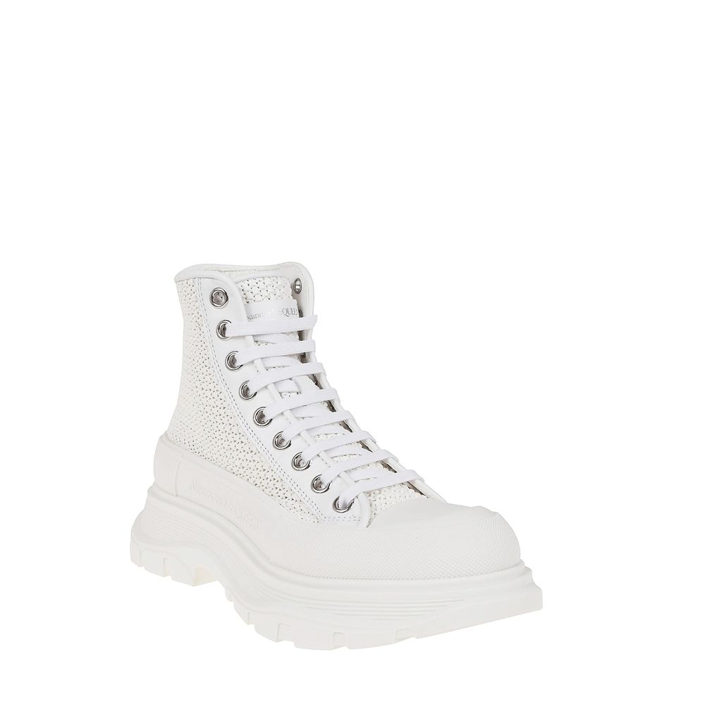 Alexander McQueen Tread Slick High-Top Sneakers - ACCEXO