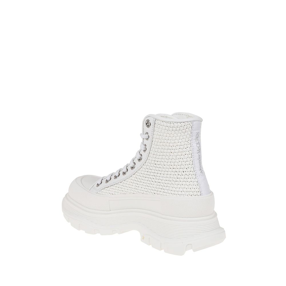 Alexander McQueen Tread Slick High-Top Sneakers - ACCEXO
