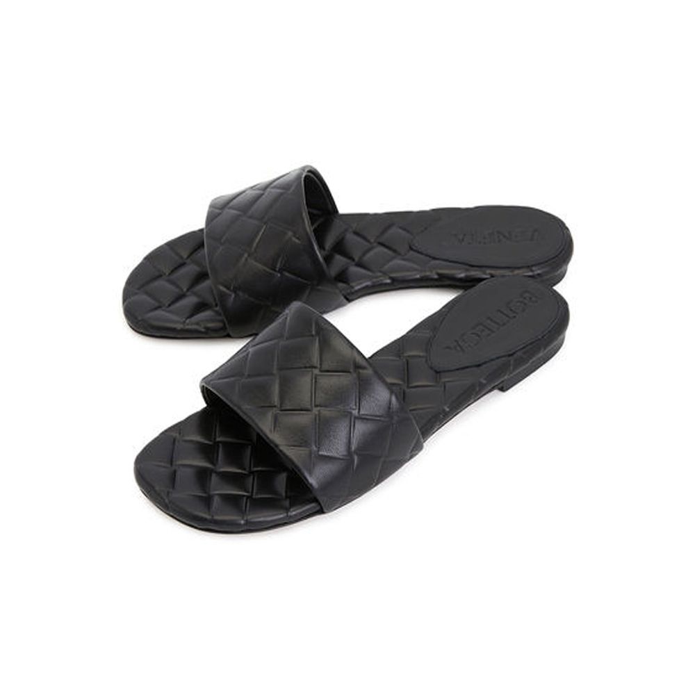 Bottega Veneta Amy Leather Mules - ACCEXO
