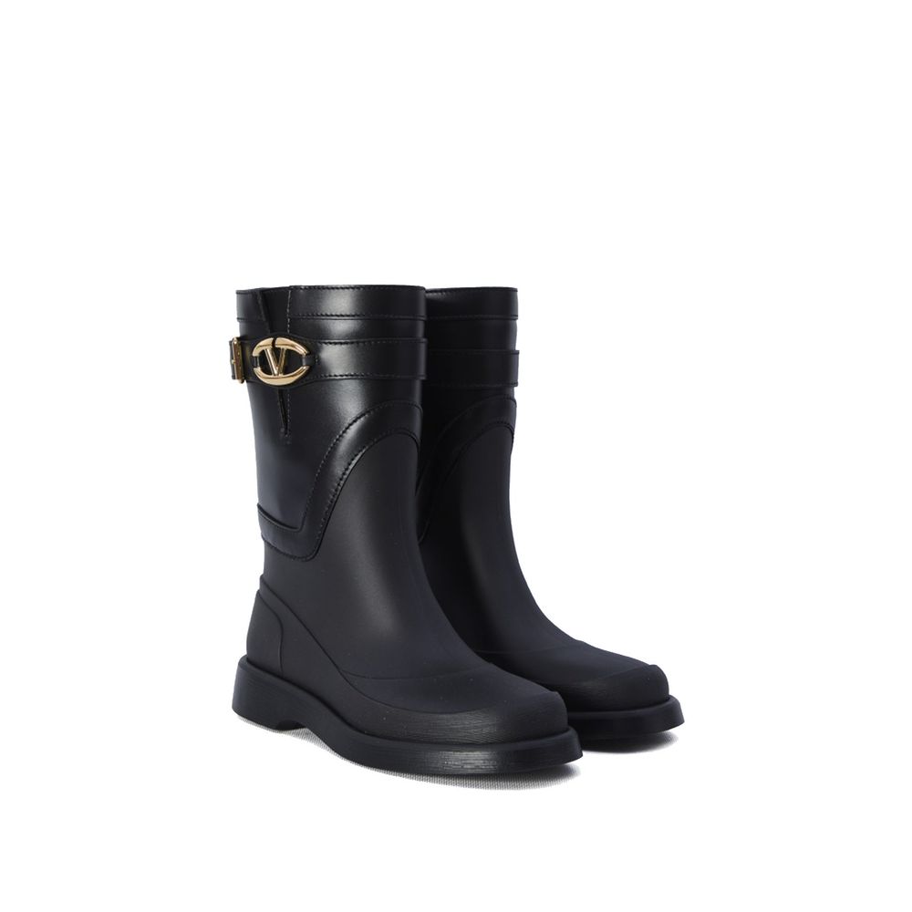 Valentino Garavani VLogo The Bold Edition Rain Boots - ACCEXO