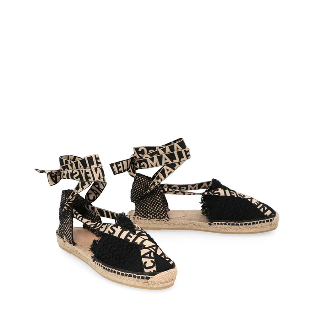 Stella McCartney Gaia Canvas Espadrilles - ACCEXO