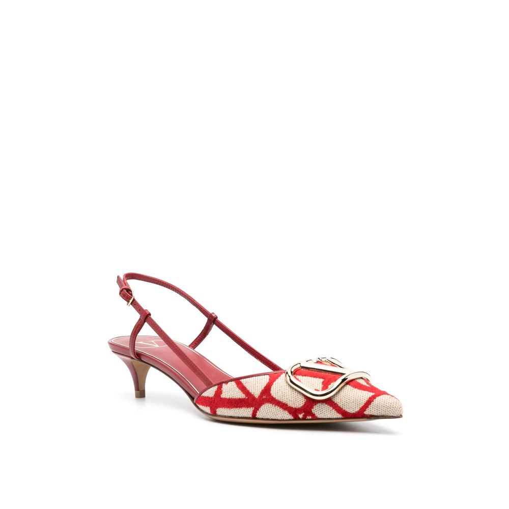 Valentino Garavani Toile Iconographe Pumps - ACCEXO