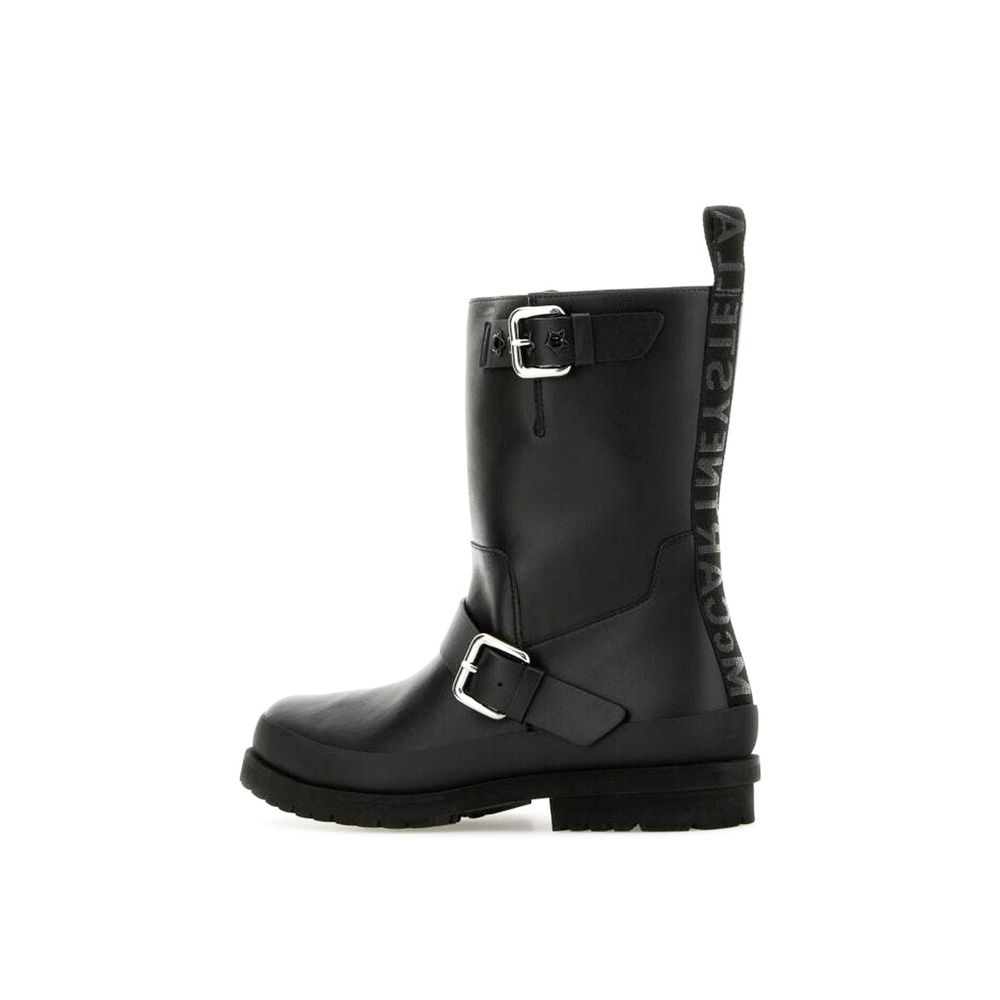 Stella McCartney Black Alter Mat Trace Ankle Boots - ACCEXO