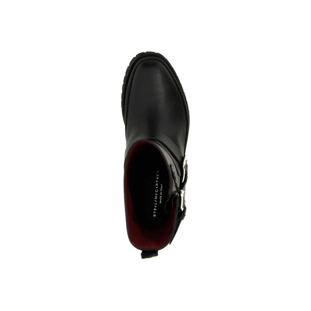 Stella McCartney Black Alter Mat Trace Ankle Boots - ACCEXO