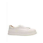 Jil Sander Maxi Sole Leather Sneakers - ACCEXO