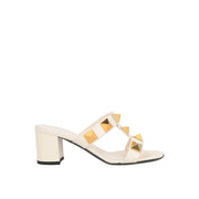 Valentino Garavani Roman Stud Leather Sandals - ACCEXO