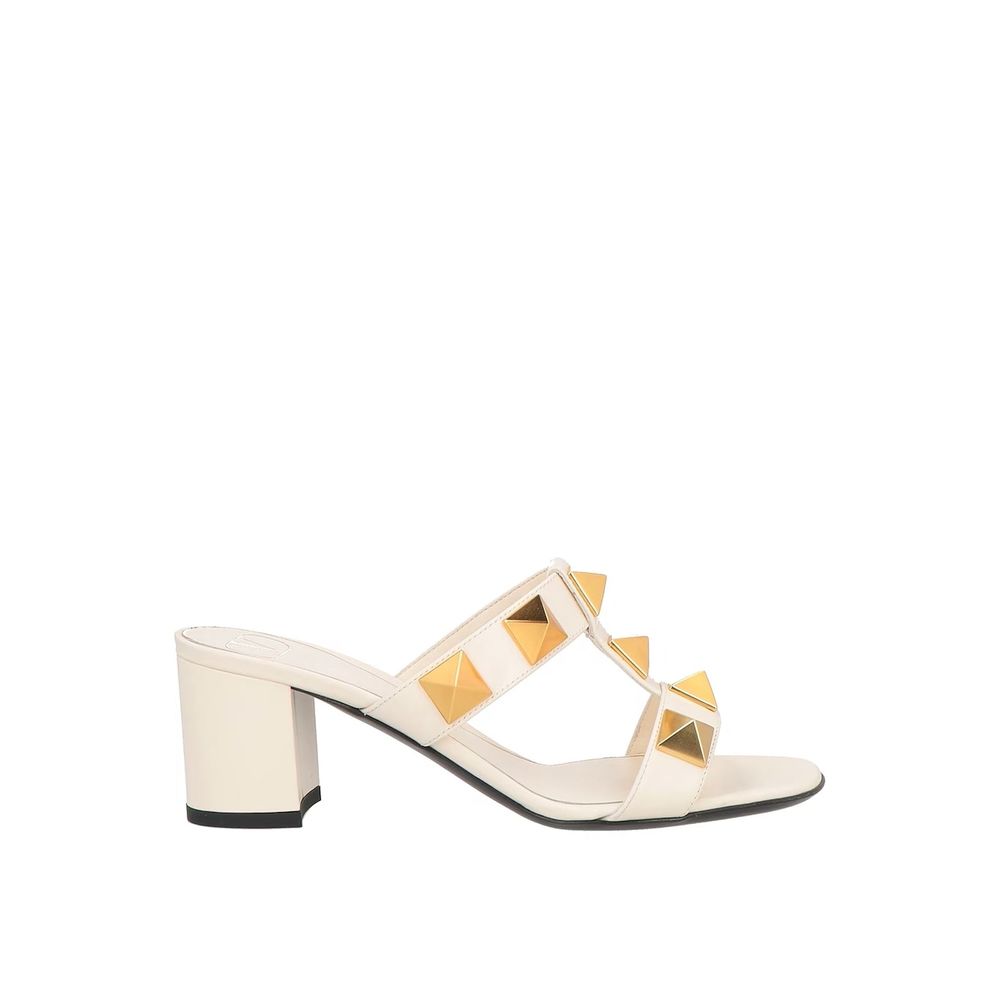 Valentino Garavani Roman Stud Leather Sandals - ACCEXO