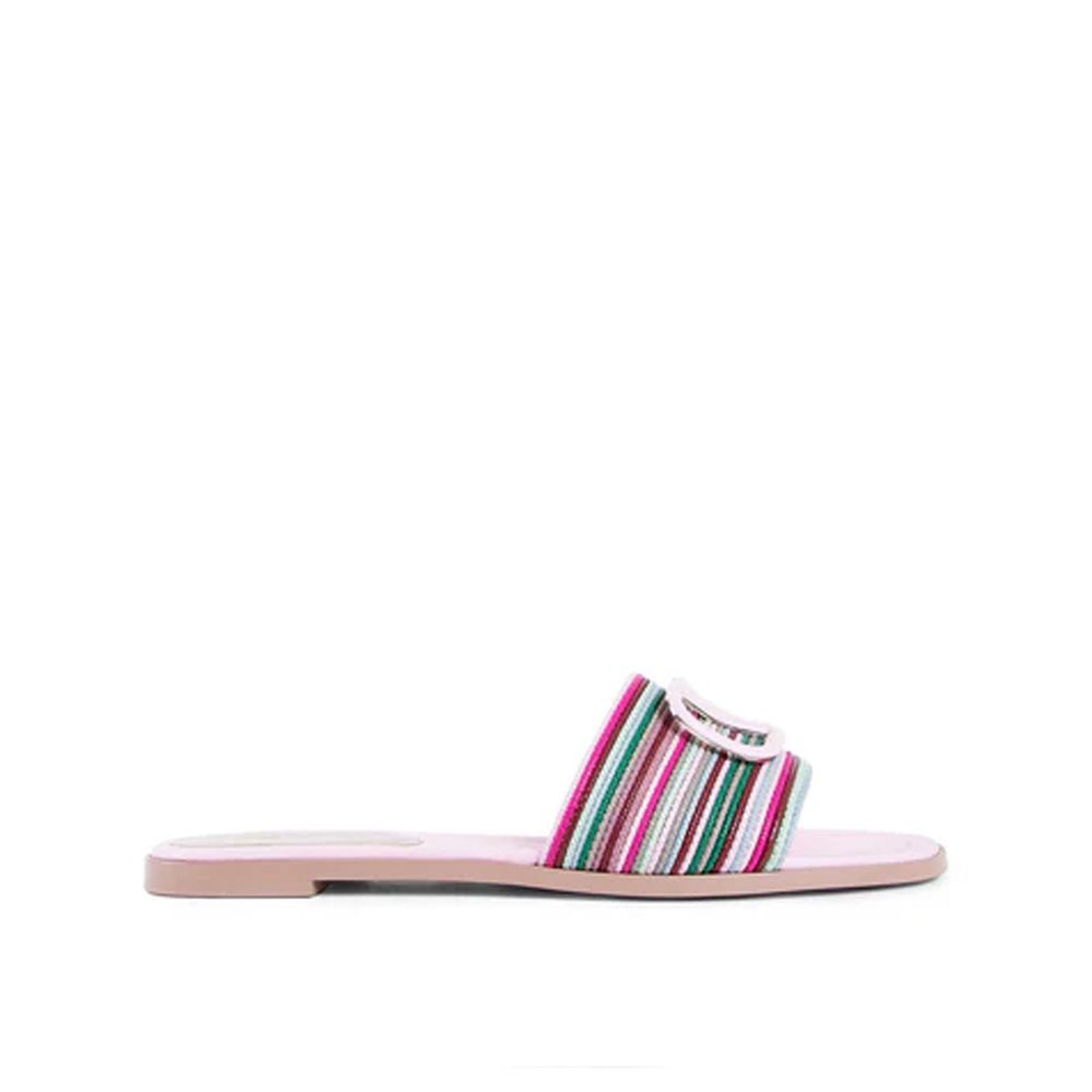 Valentino Garavani V Logo Signature Slides - ACCEXO