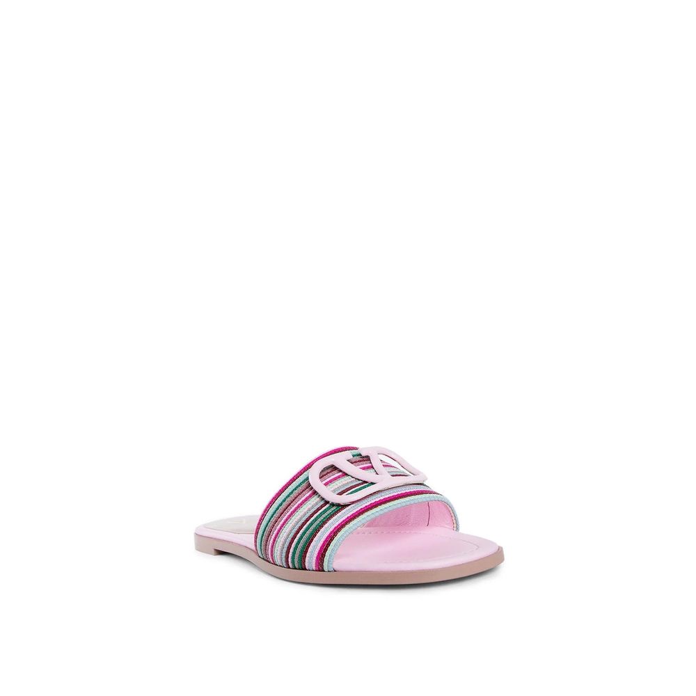 Valentino Garavani V Logo Signature Slides - ACCEXO