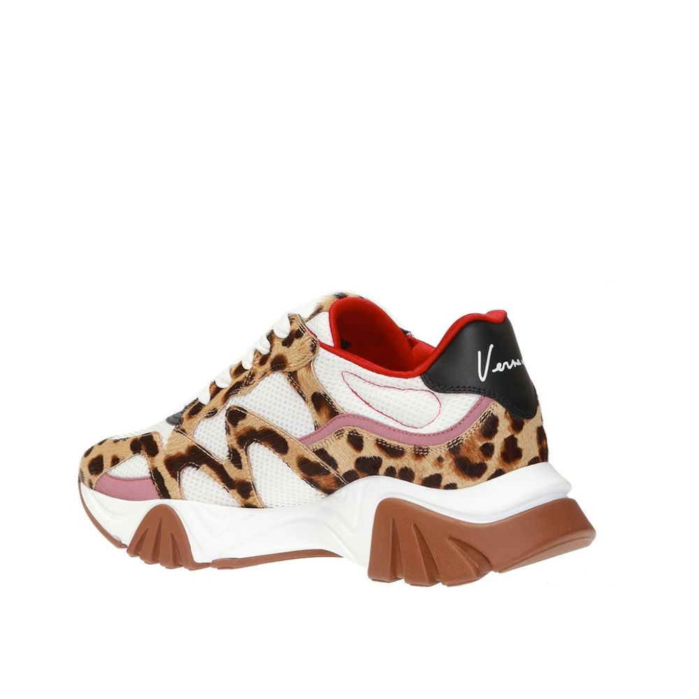 Versace Squalo Leopard Sneakers - ACCEXO