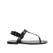 Saint Laurent Cassandre 05 Flat Sandals - ACCEXO