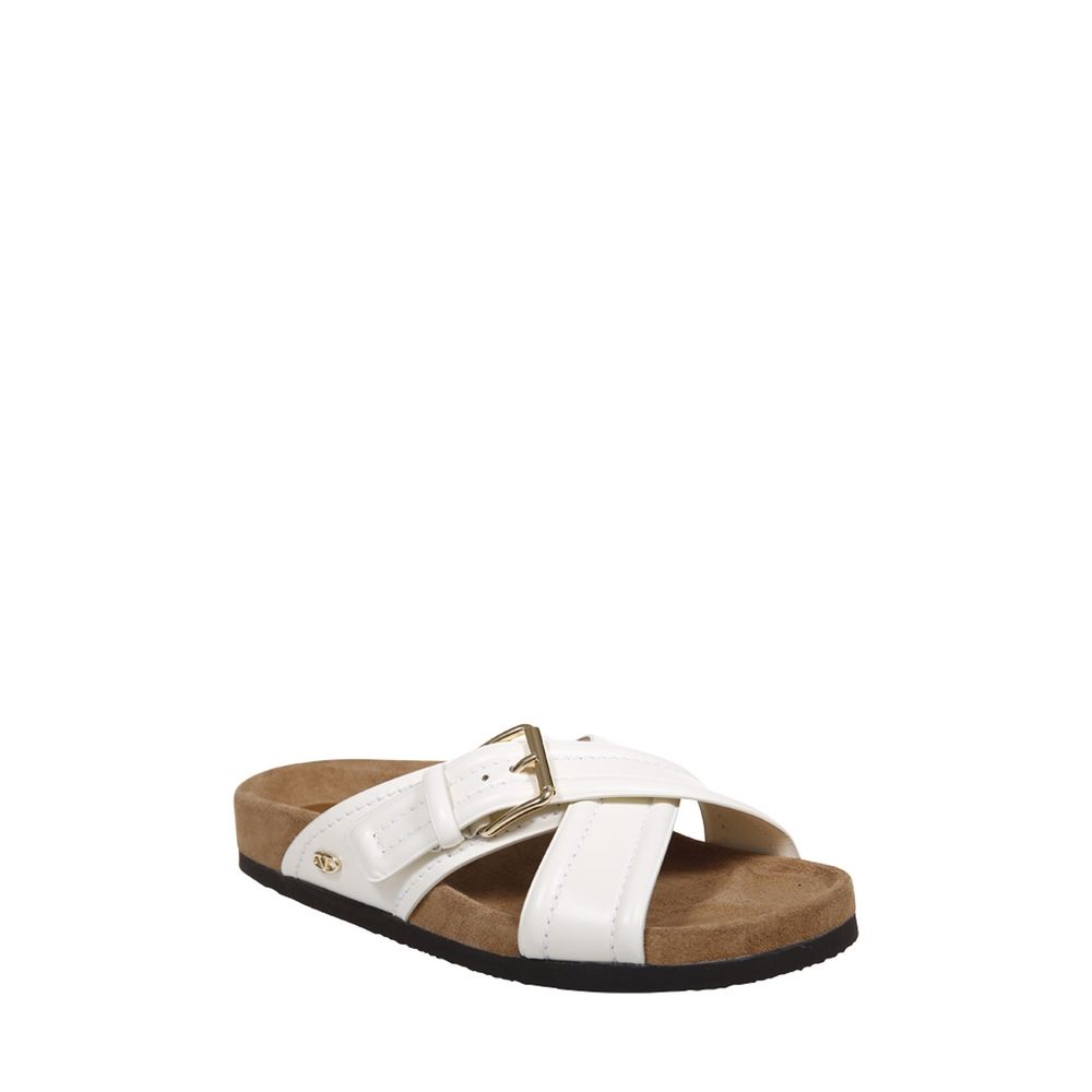 Valentino Garavani Leather Flat Sandals - ACCEXO