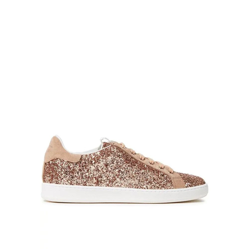Sergio Rossi Glittered Woven Sneakers - ACCEXO
