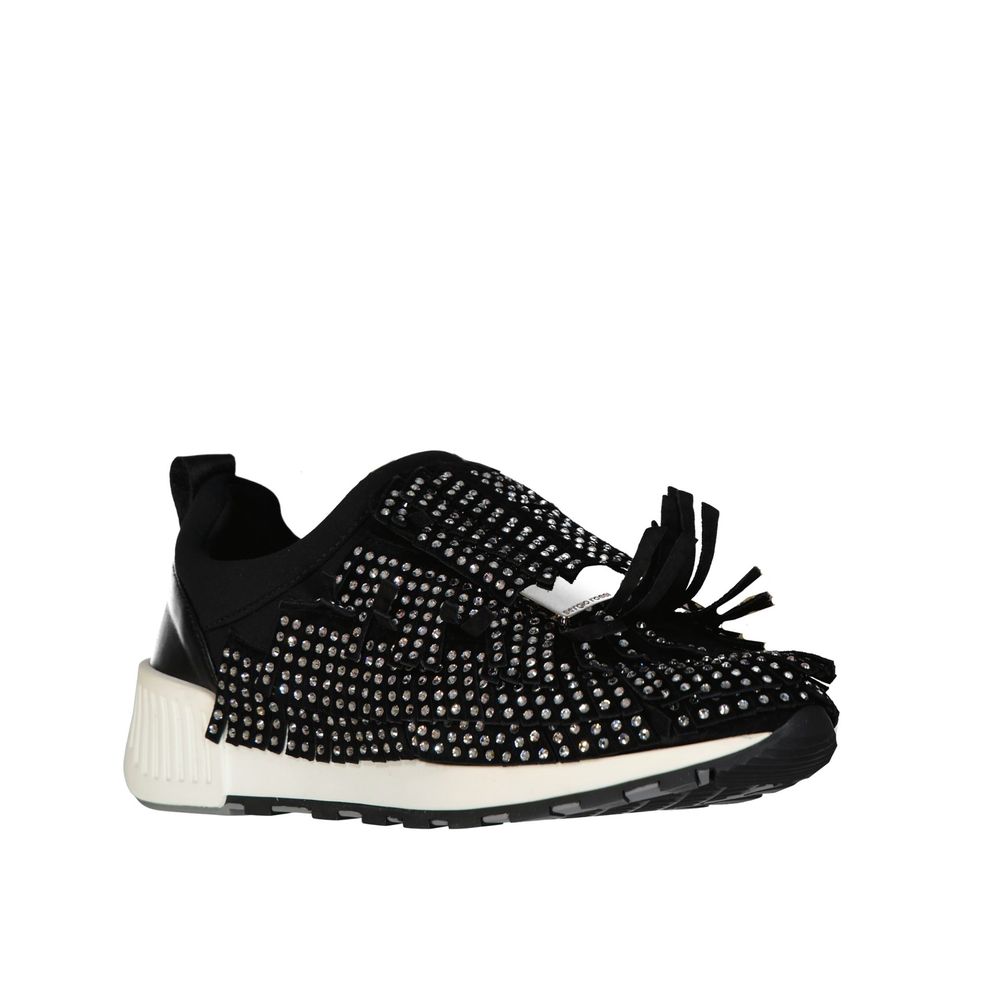 Sergio Rossi SR1 Running Crystals Sneakers - ACCEXO