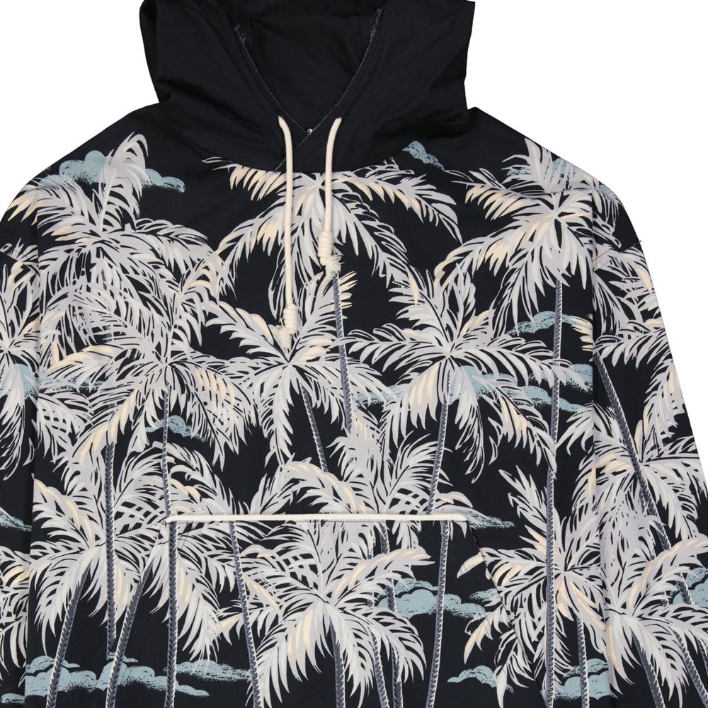 Palm Angels Hooded Printed Shirt - ACCEXO