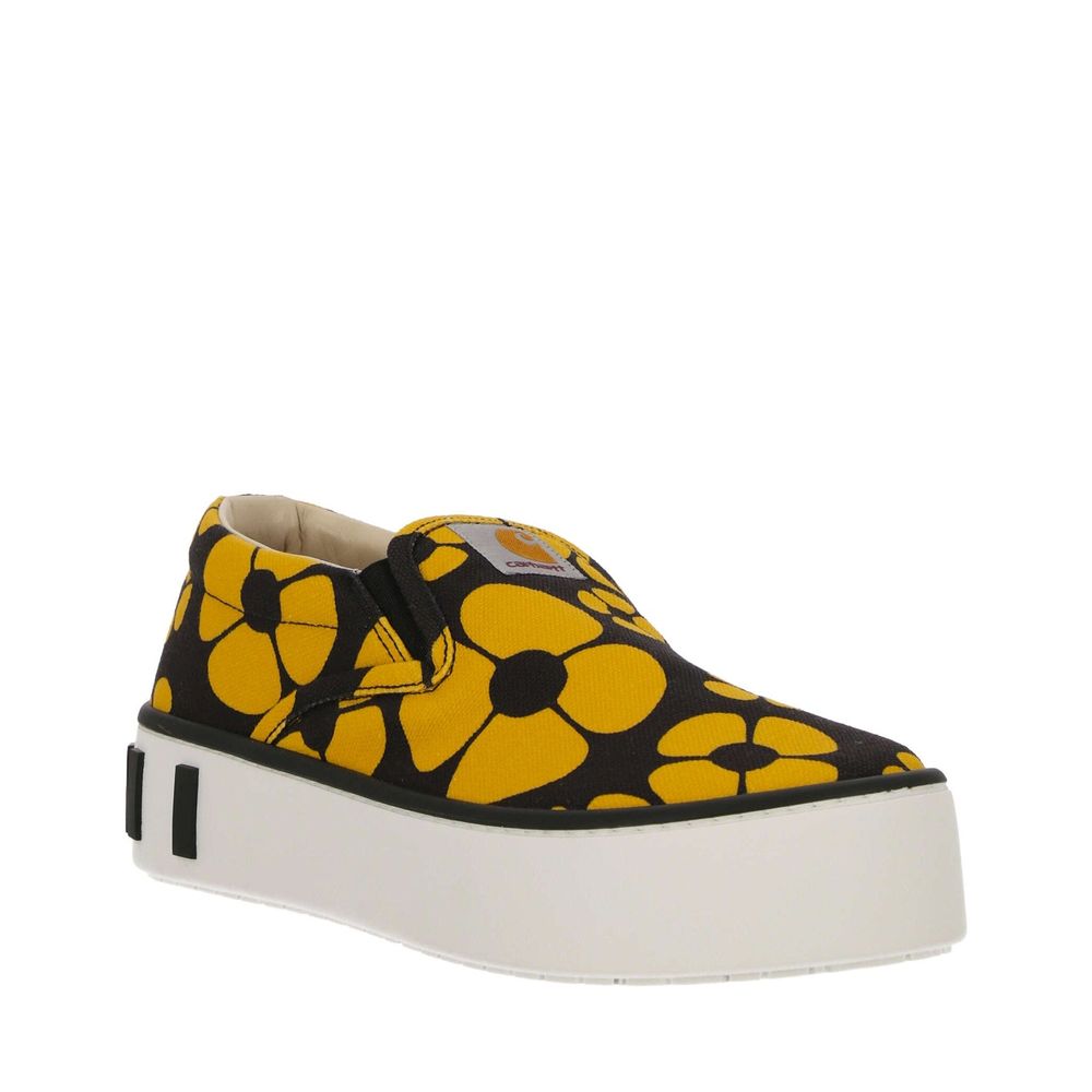 Marni Printed Slip On Sneakers - ACCEXO