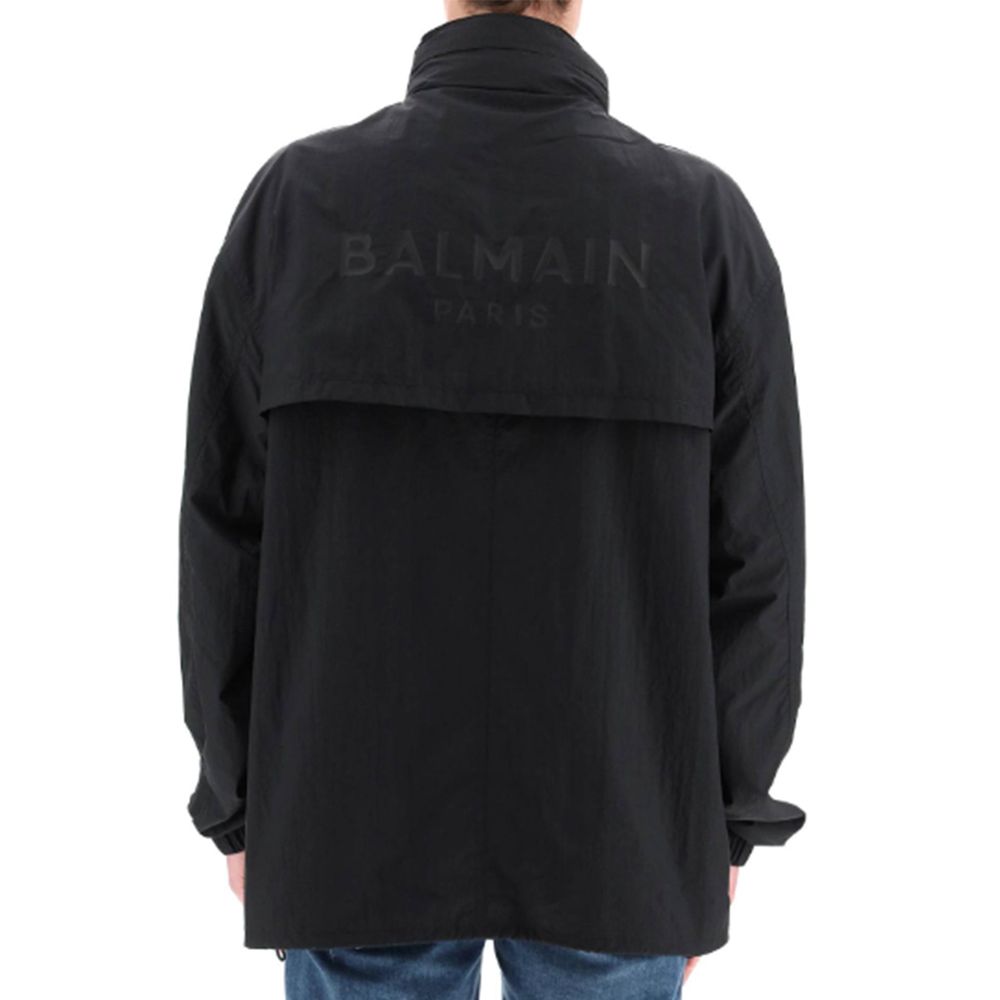 Balmain Nylon Logo Jacket - ACCEXO