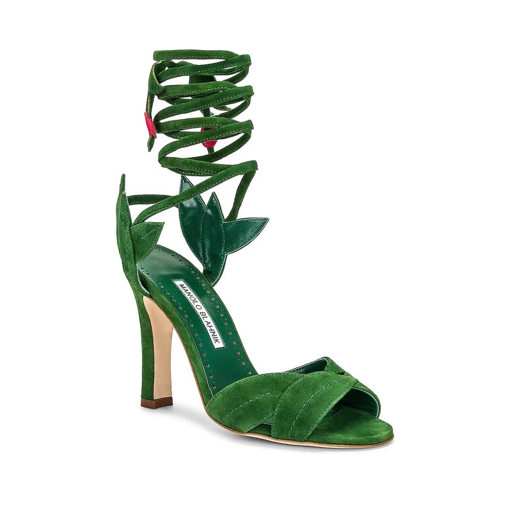 Manolo Blahnik Ossie 105 Wrap Sandals - ACCEXO