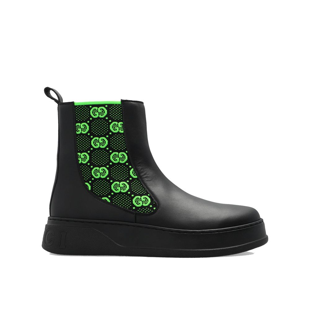 Gucci GG Leather Boots - ACCEXO
