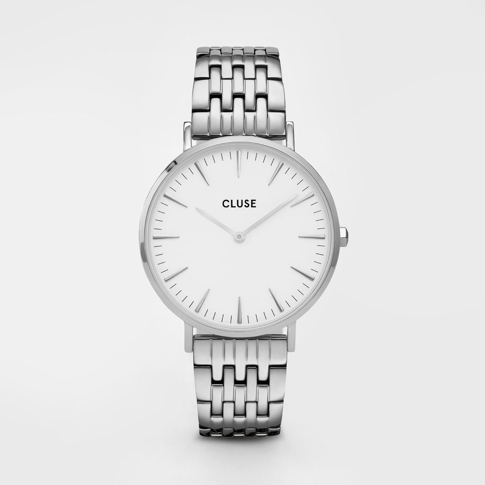 Cluse Silver Stainless Steel Watch - ACCEXO