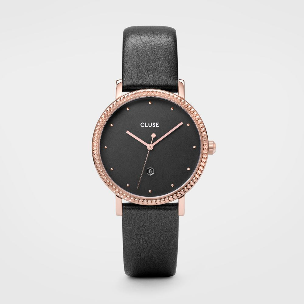 Cluse Gray Leather Watch - ACCEXO