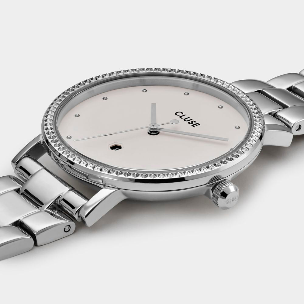 Cluse Silver Stainless Steel Watch - ACCEXO