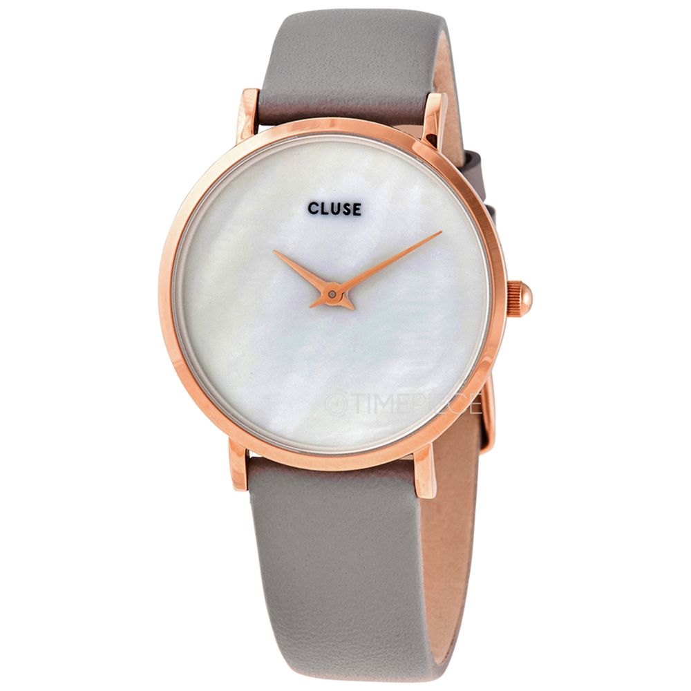 Cluse Gray Leather Watch - ACCEXO