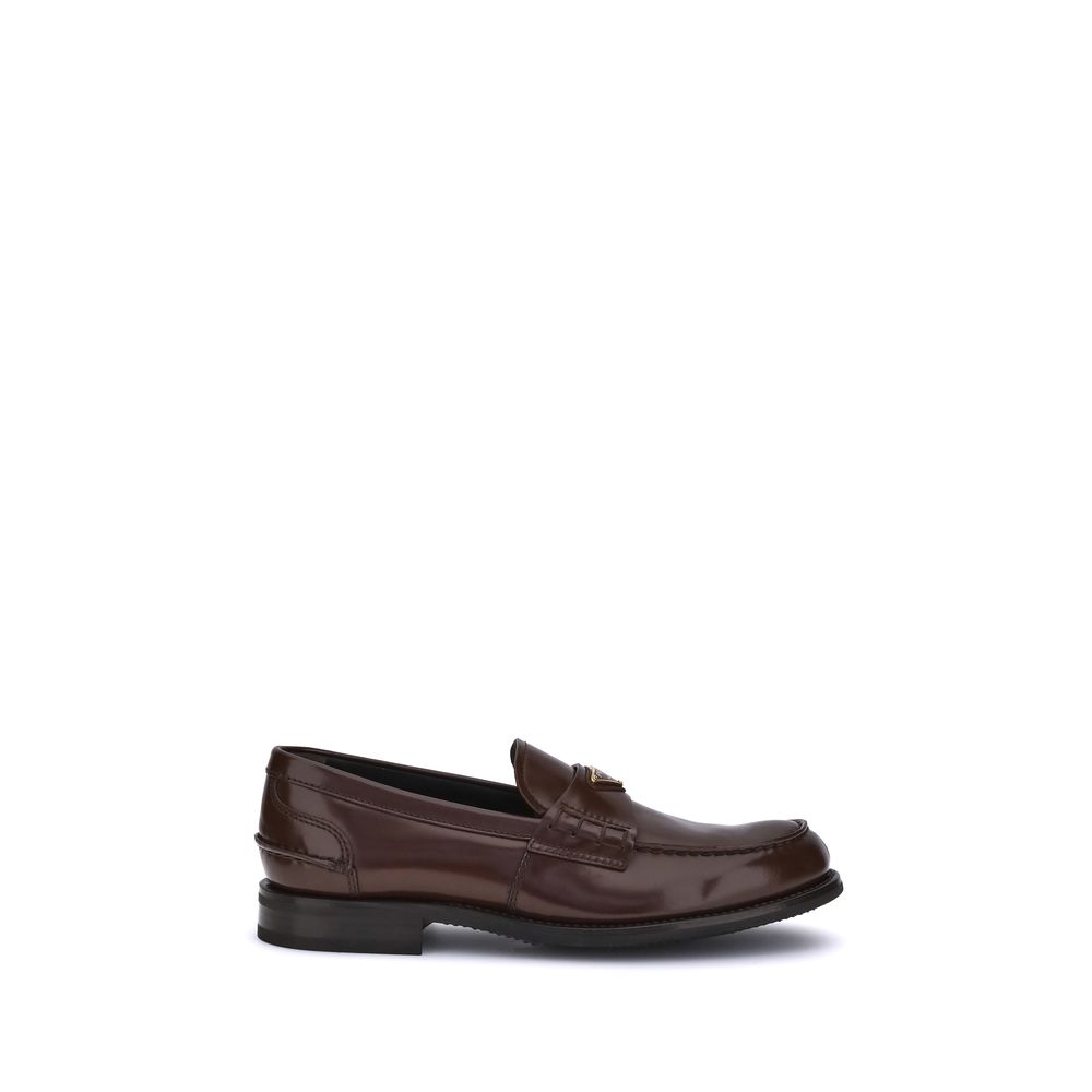 Prada Triangular plaque Loafers - ACCEXO