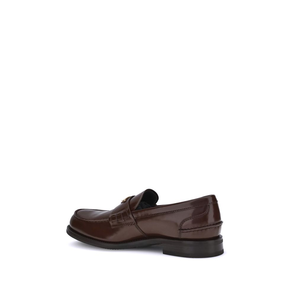 Prada Triangular plaque Loafers - ACCEXO
