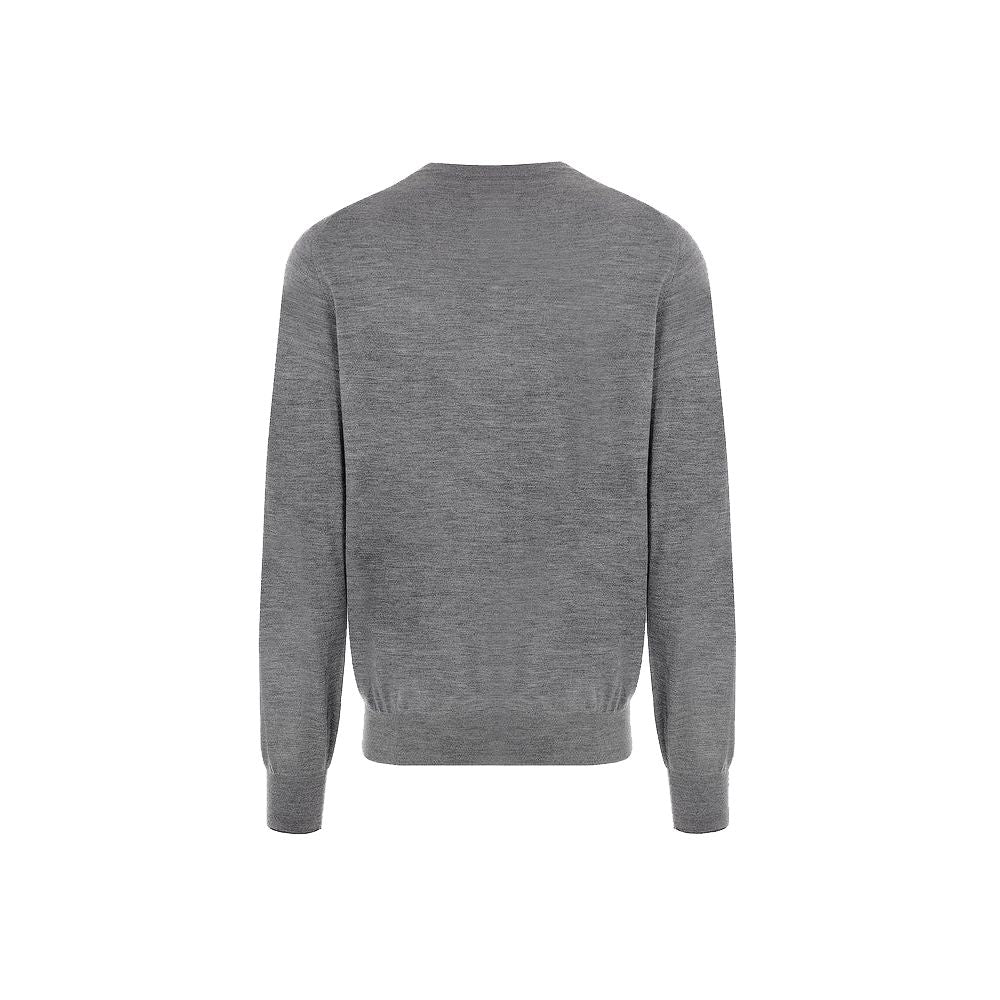 Brunello Cucinelli Gray Cashmere Sweater - ACCEXO