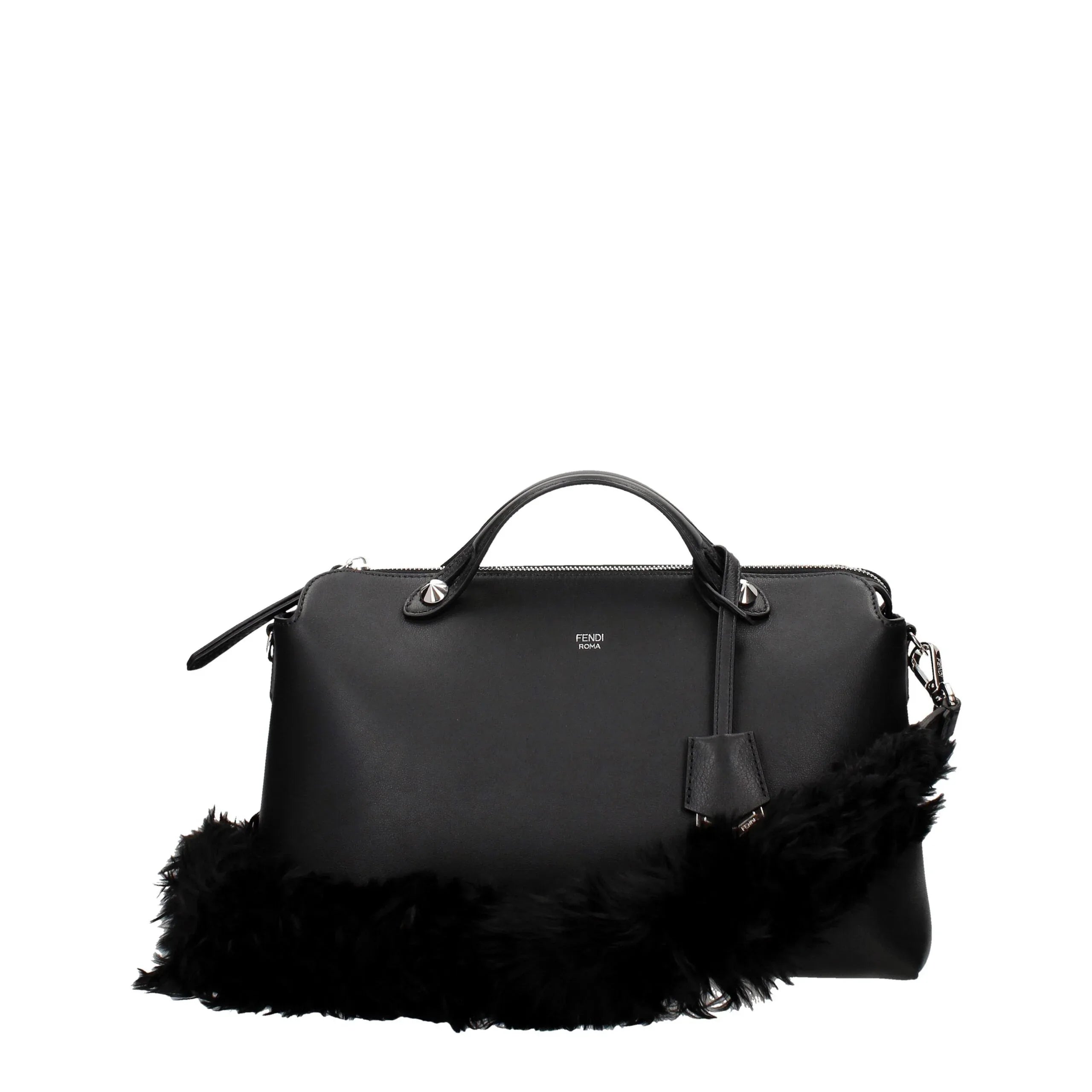 Fendi Black Leather Shoulder Bag Secondary image