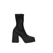 Stella McCartney Black Leather Ankle - ACCEXO