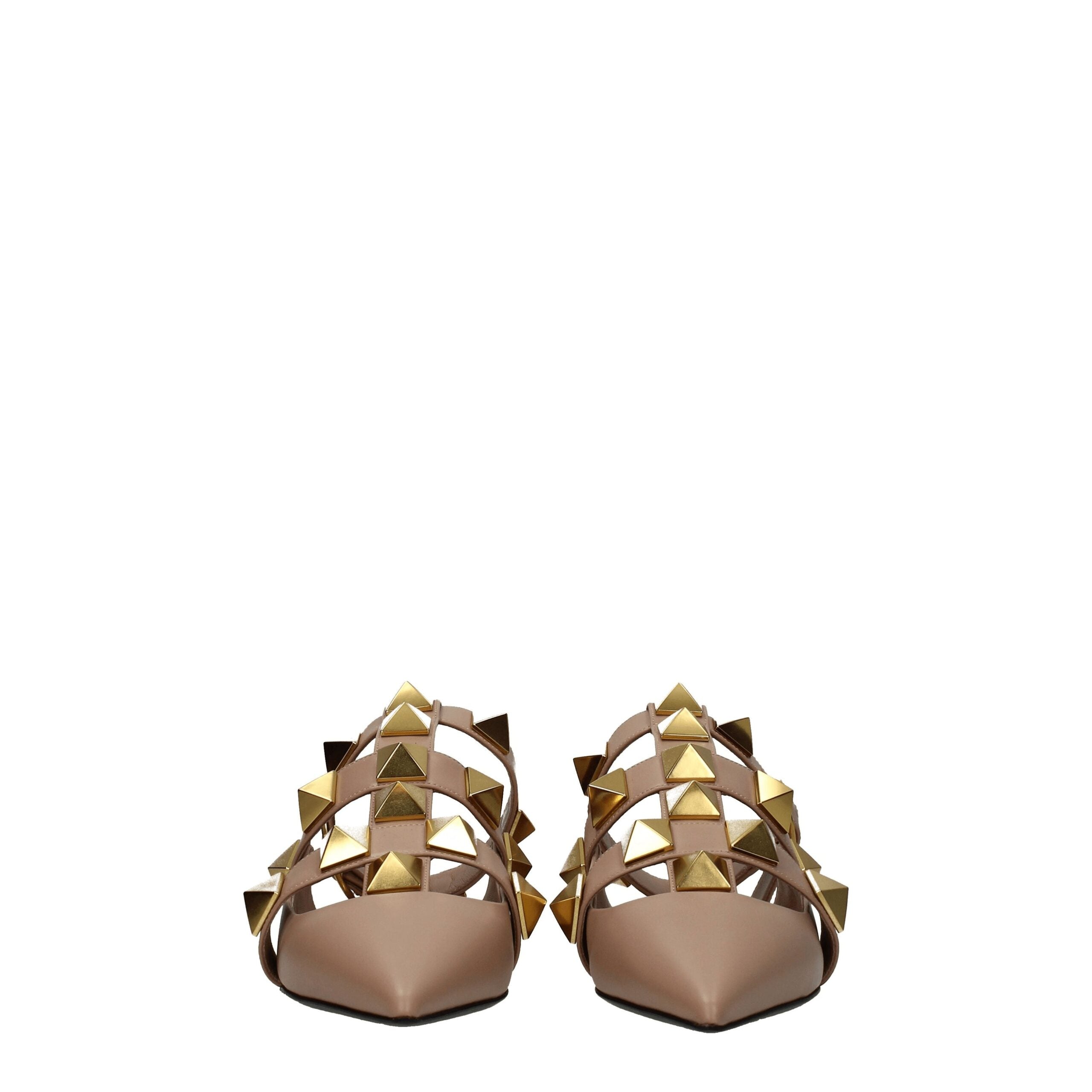 Valentino Garavani Pink Leather Sandal - ACCEXO