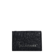 Billionaire Italian Couture Blue Crocodile Cardholder - ACCEXO