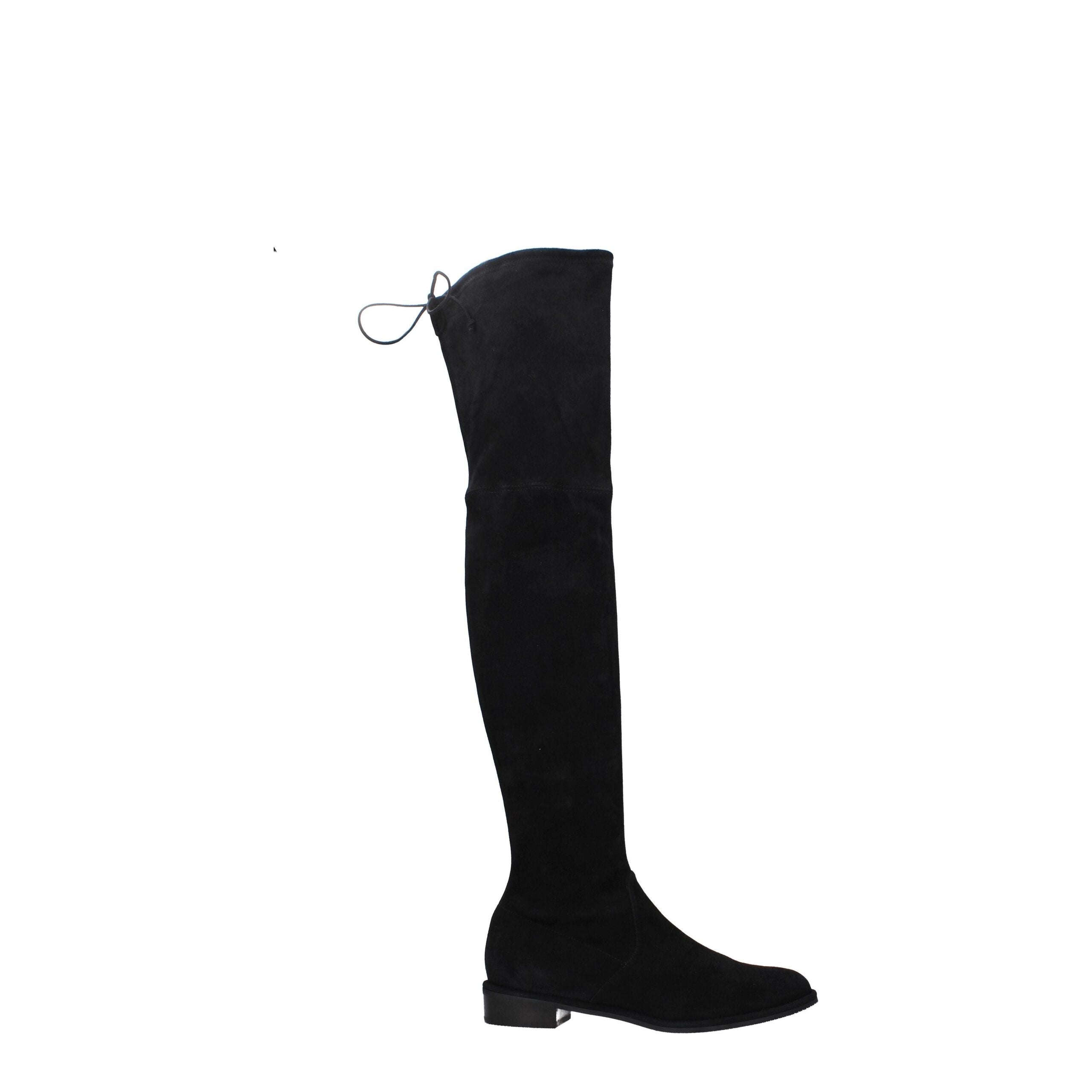 Stuart Weitzman Black Leather Boot - ACCEXO