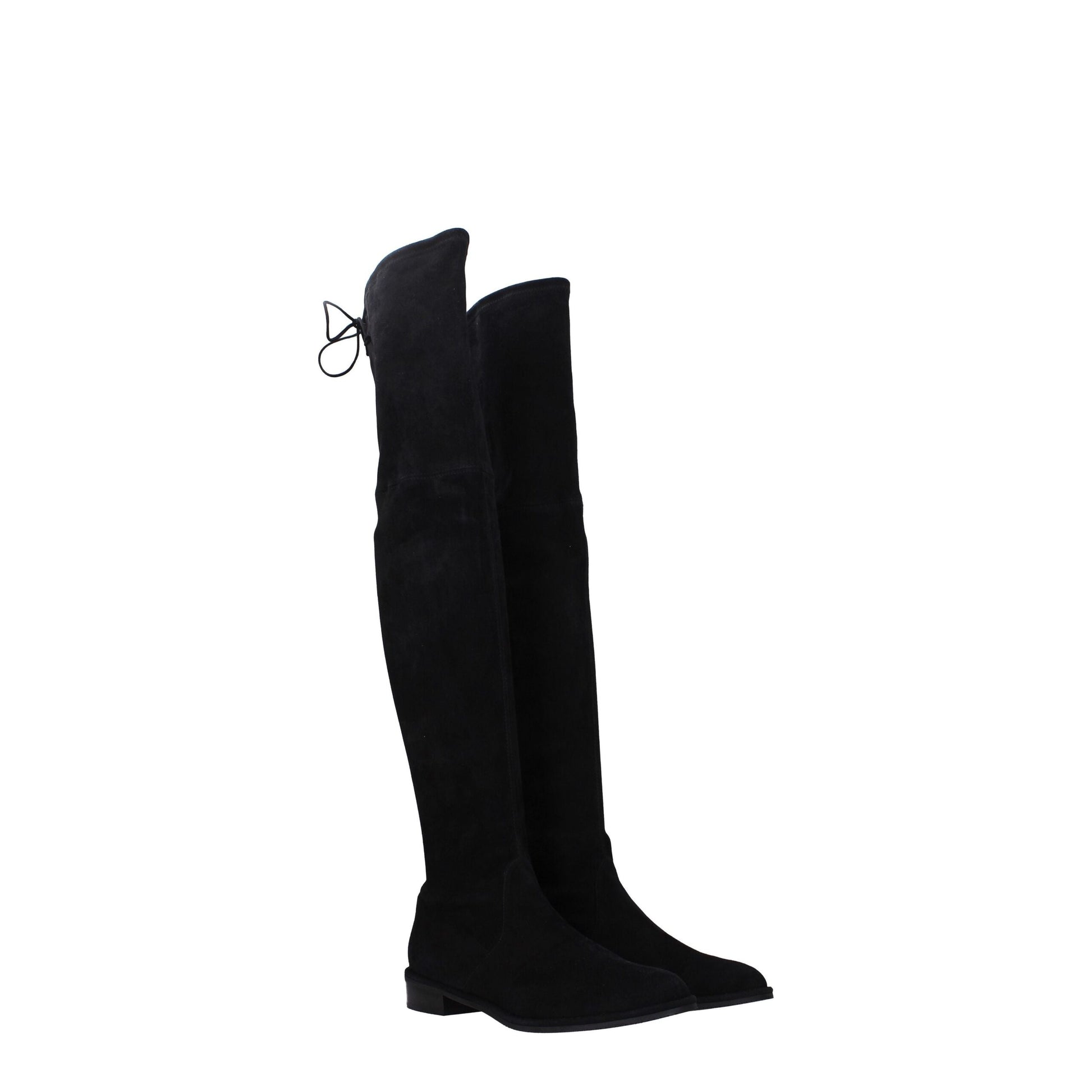Stuart Weitzman Black Leather Boot - ACCEXO