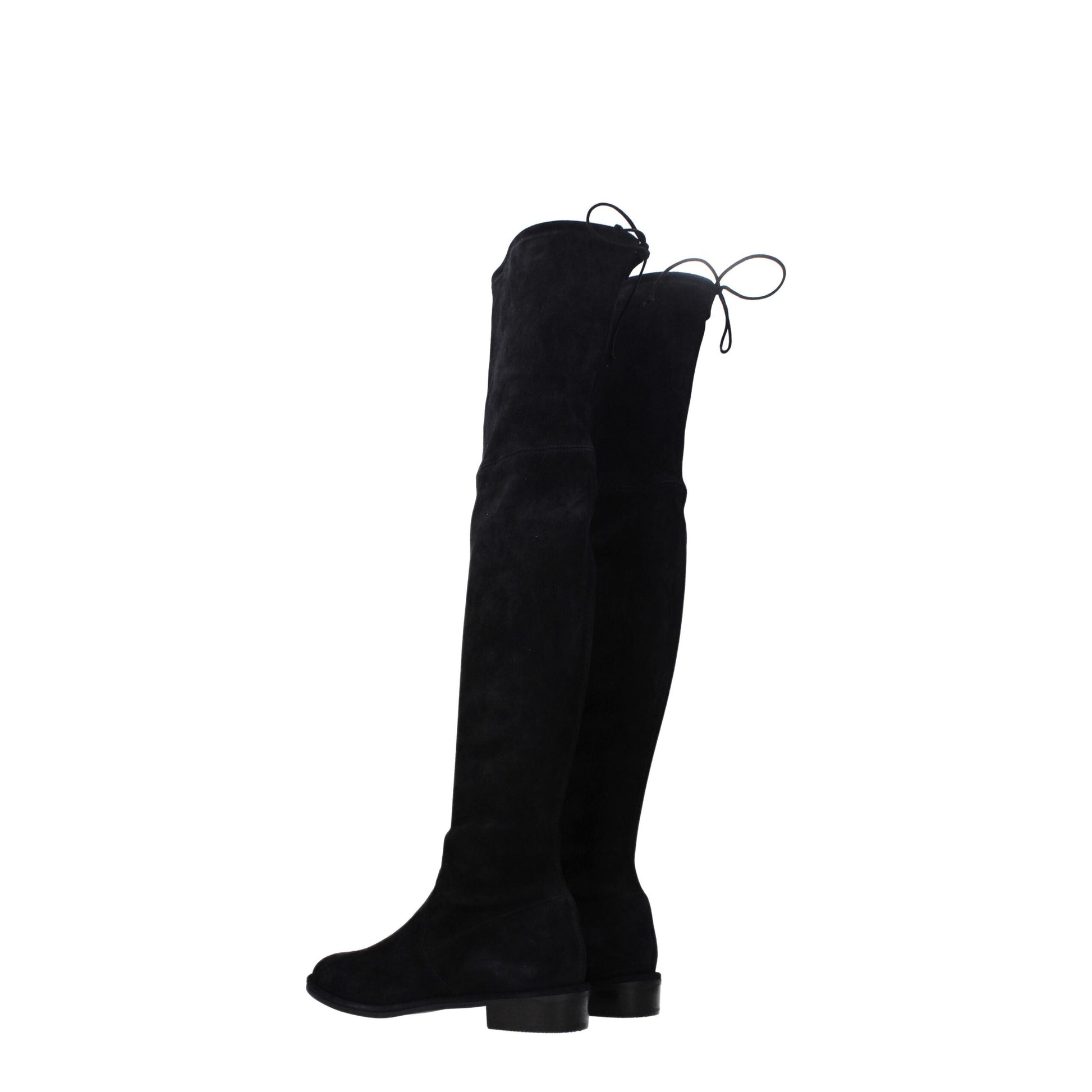 Stuart Weitzman Black Leather Boot - ACCEXO