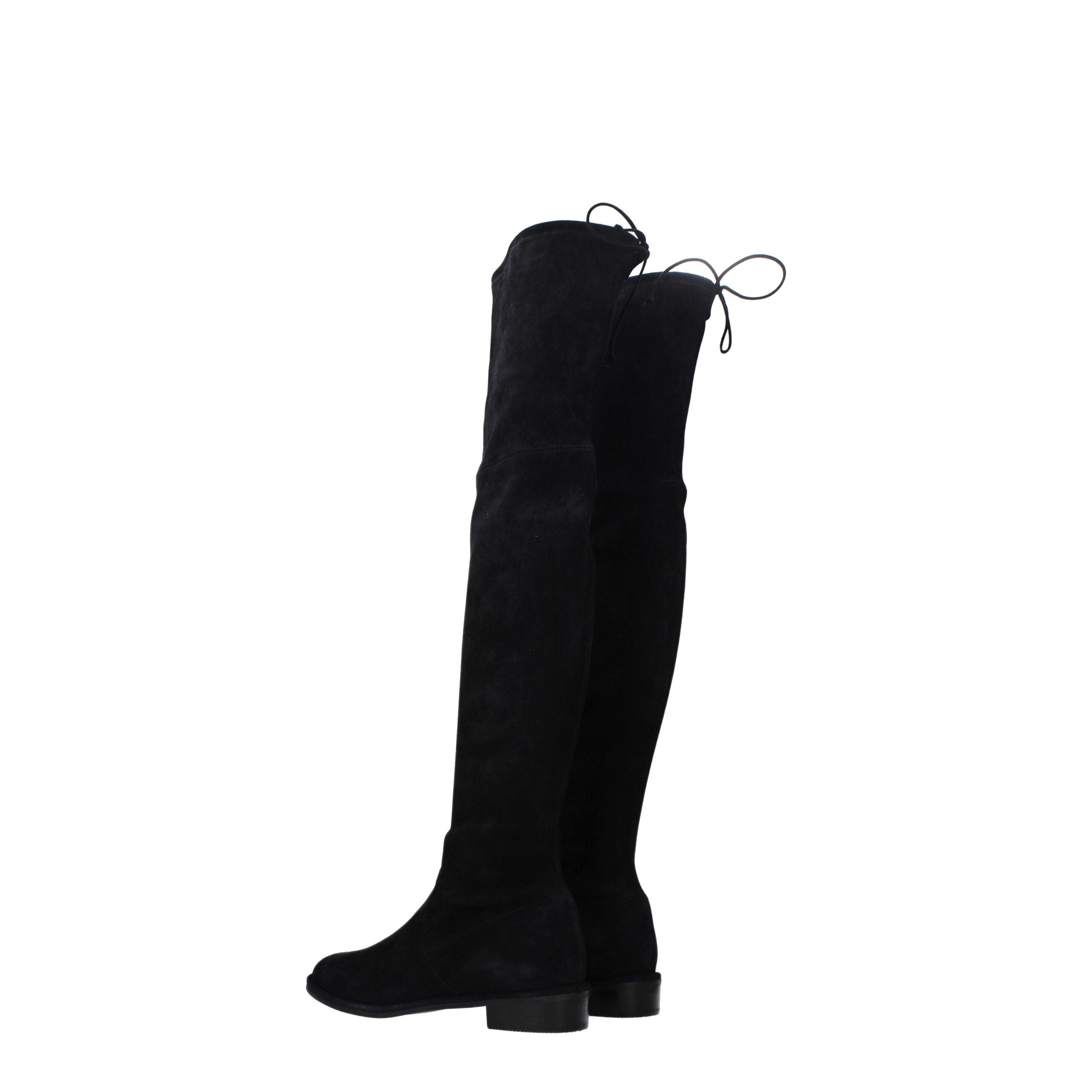 Stuart Weitzman Black Leather Boot - ACCEXO