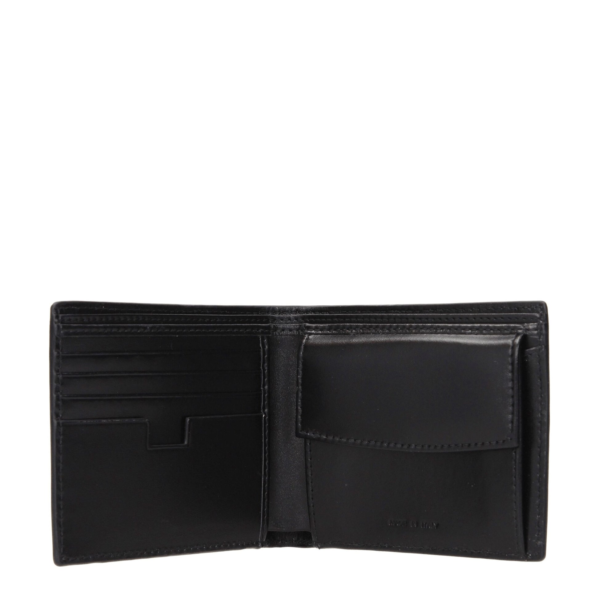 Testoni Black Leather Wallets - ACCEXO